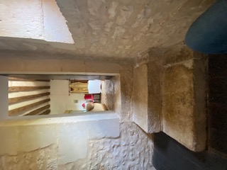 Mur intérieur en pierre